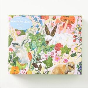 Les Lapins Rabbits 500 piece Puzzle Nathalie Lete Bunny